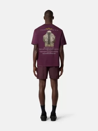 T-shirt à manches courtes et coupe classique avec imprimé saisonnier « Archivio » T-shirt à manches courtes et coupe classique avec imprimé saisonnier « Archivio »