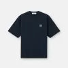 T-shirt à manches courtes et coupe classique avec patch Compass