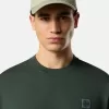 T-shirt à manches courtes et coupe classique avec patch Compass