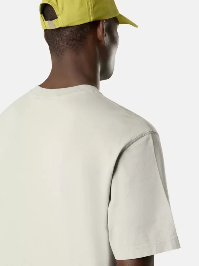 T-shirt à manches courtes et coupe classique avec patch Compass