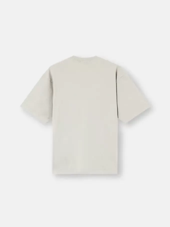 T-shirt à manches courtes et coupe classique avec patch Compass