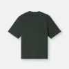T-shirt à manches courtes et coupe classique avec patch Compass