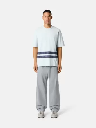 t shirt oversize manches courtes avec bandes imprimes 2 1 330x440 - T-shirt oversize &agrave; manches courtes avec bandes imprim&eacute;es