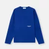 T-shirt oversize à manches longues avec broderie Marina T-shirt oversize à manches longues avec broderie Marina