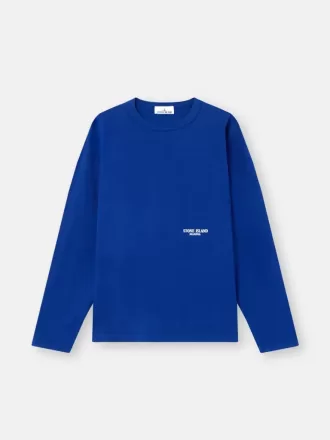 T-shirt oversize à manches longues avec broderie Marina