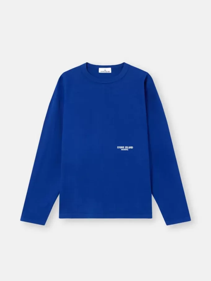 T-shirt oversize à manches longues avec broderie Marina T-shirt oversize à manches longues avec broderie Marina
