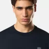 T-shirt slim fit à manches longues avec patch Compass T-shirt slim fit à manches longues avec patch Compass