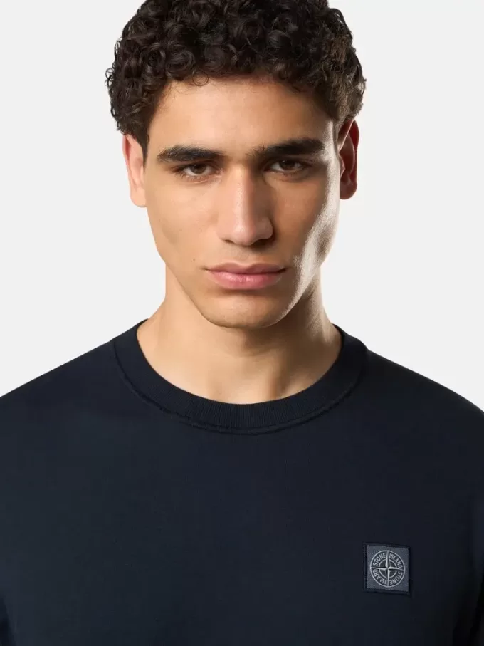 T-shirt slim fit à manches longues avec patch Compass T-shirt slim fit à manches longues avec patch Compass