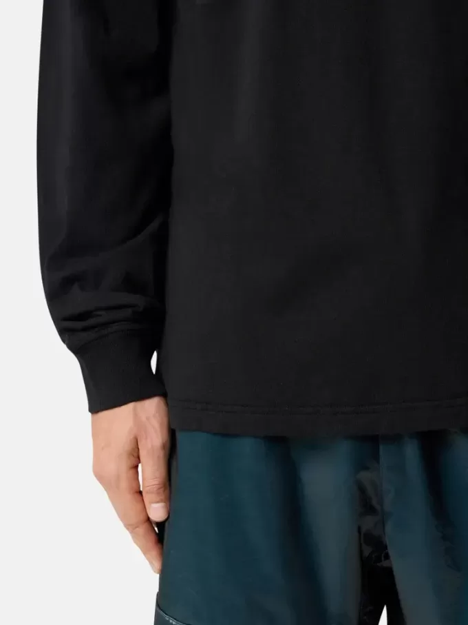 T-shirt slim fit à manches longues avec patch Compass T-shirt slim fit à manches longues avec patch Compass