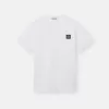 T-shirt slim à manches courtes avec patch Compass