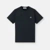 T-shirt slim à manches courtes avec patch Compass