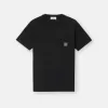 T-shirt slim à manches courtes avec patch Compass T-shirt slim à manches courtes avec patch Compass