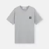 T-shirt slim à manches courtes avec patch Compass T-shirt slim à manches courtes avec patch Compass
