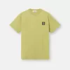 T-shirt slim à manches courtes avec patch Compass
