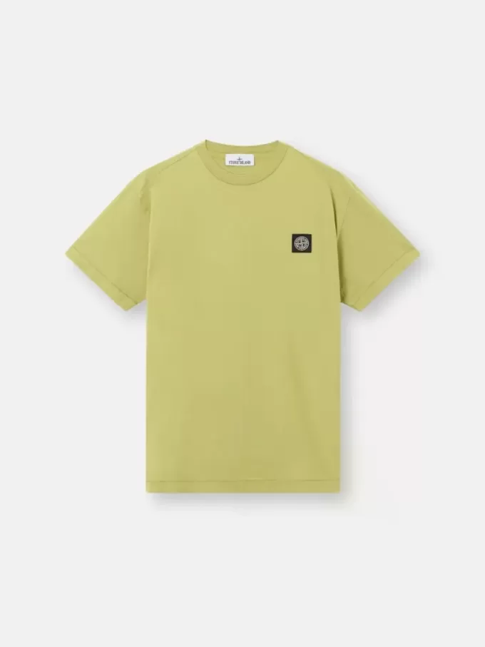 T-shirt slim à manches courtes avec patch Compass
