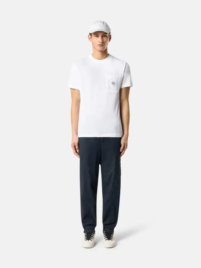T-shirt slim à manches courtes avec patch Compass T-shirt slim à manches courtes avec patch Compass
