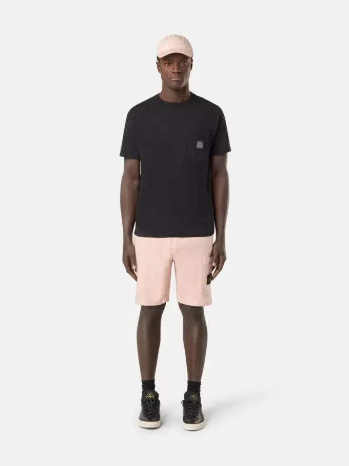 T-shirt slim à manches courtes avec patch Compass T-shirt slim à manches courtes avec patch Compass