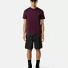 T-shirt slim à manches courtes avec patch Compass