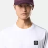 T-shirt slim à manches courtes avec patch Compass