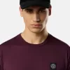 T-shirt slim à manches courtes avec patch Compass