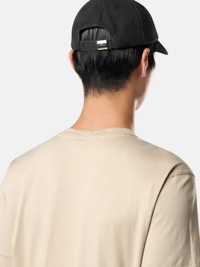 T-shirt slim à manches courtes avec patch Compass