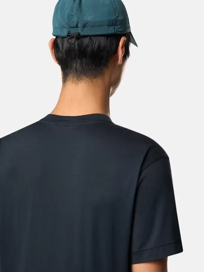 T-shirt slim à manches courtes avec patch Compass
