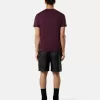 T-shirt slim à manches courtes avec patch Compass