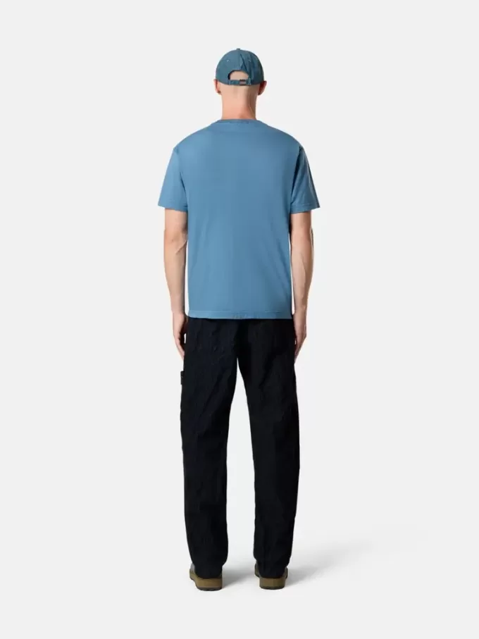 T-shirt slim à manches courtes avec patch Compass T-shirt slim à manches courtes avec patch Compass