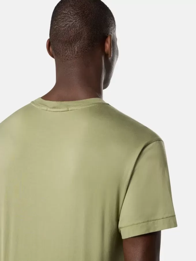 T-shirt slim à manches courtes avec patch Compass