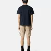 T-shirt slim à manches courtes avec patch Compass T-shirt slim à manches courtes avec patch Compass