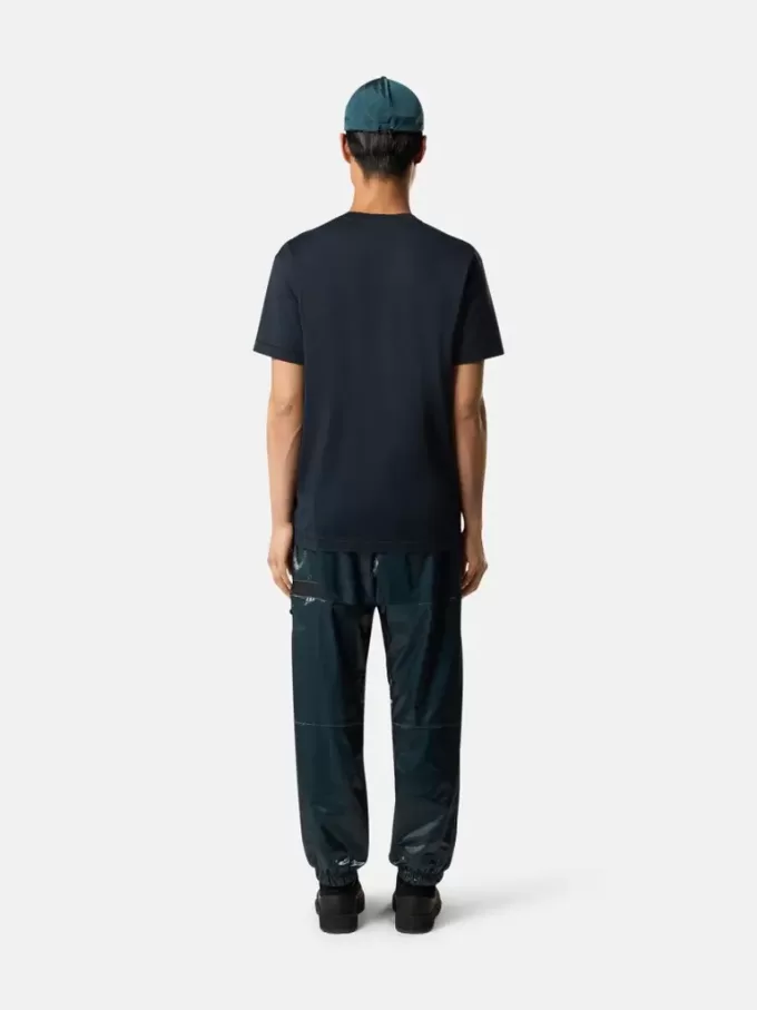 T-shirt slim à manches courtes avec patch Compass