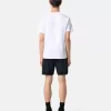 T-shirt slim à manches courtes avec patch Compass
