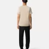 T-shirt slim à manches courtes avec patch Compass