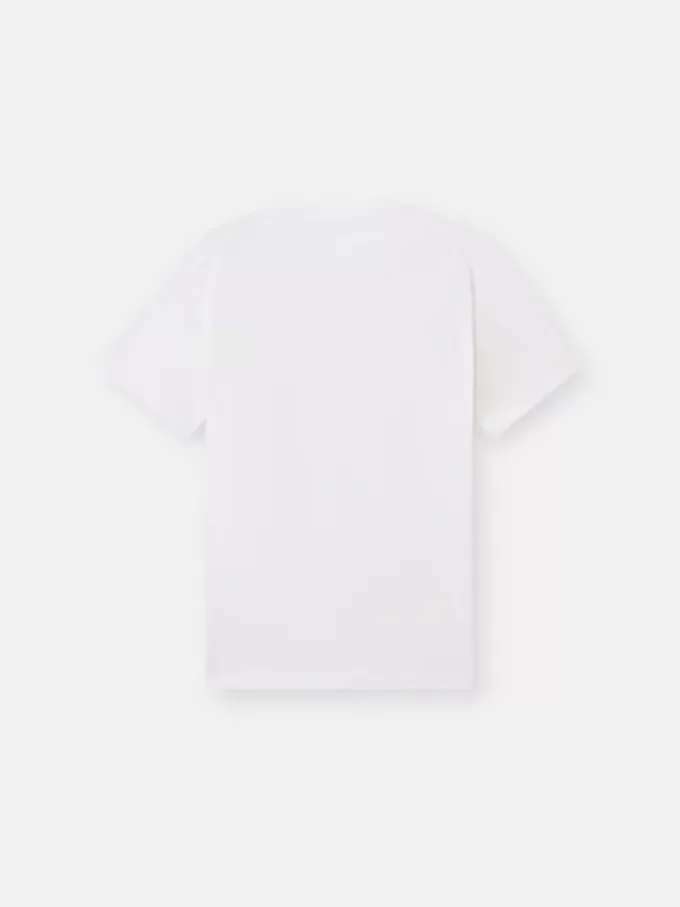 T-shirt slim à manches courtes avec patch Compass T-shirt slim à manches courtes avec patch Compass