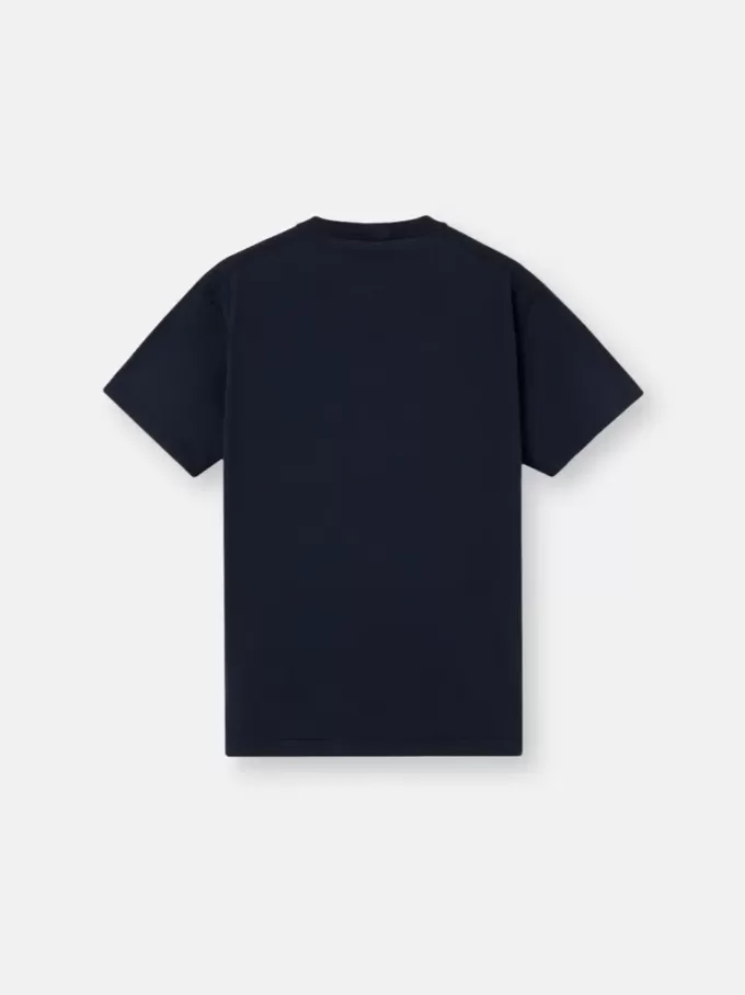 T-shirt slim à manches courtes avec patch Compass T-shirt slim à manches courtes avec patch Compass