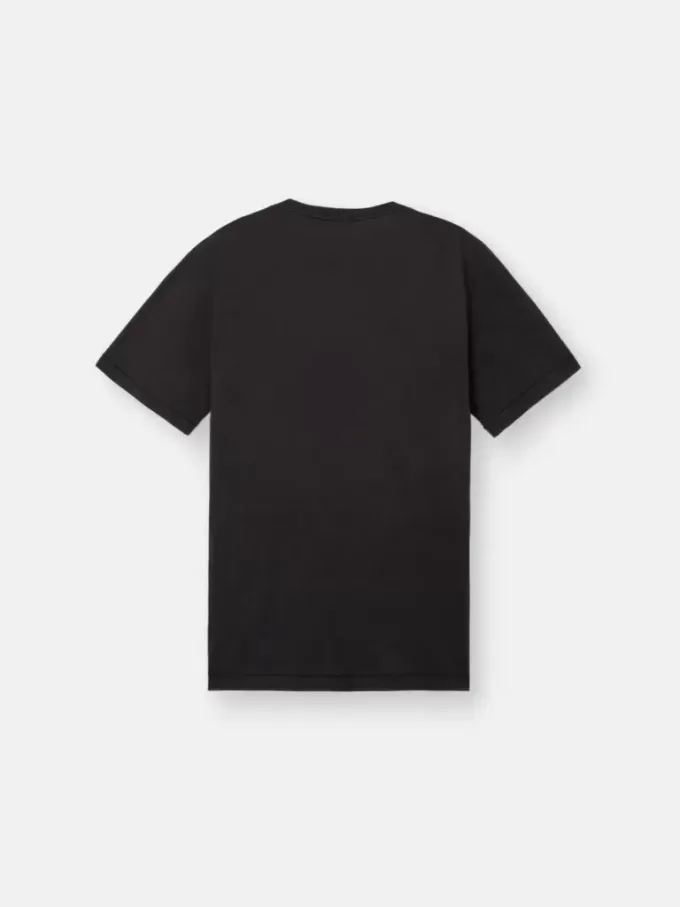 T-shirt slim à manches courtes avec patch Compass