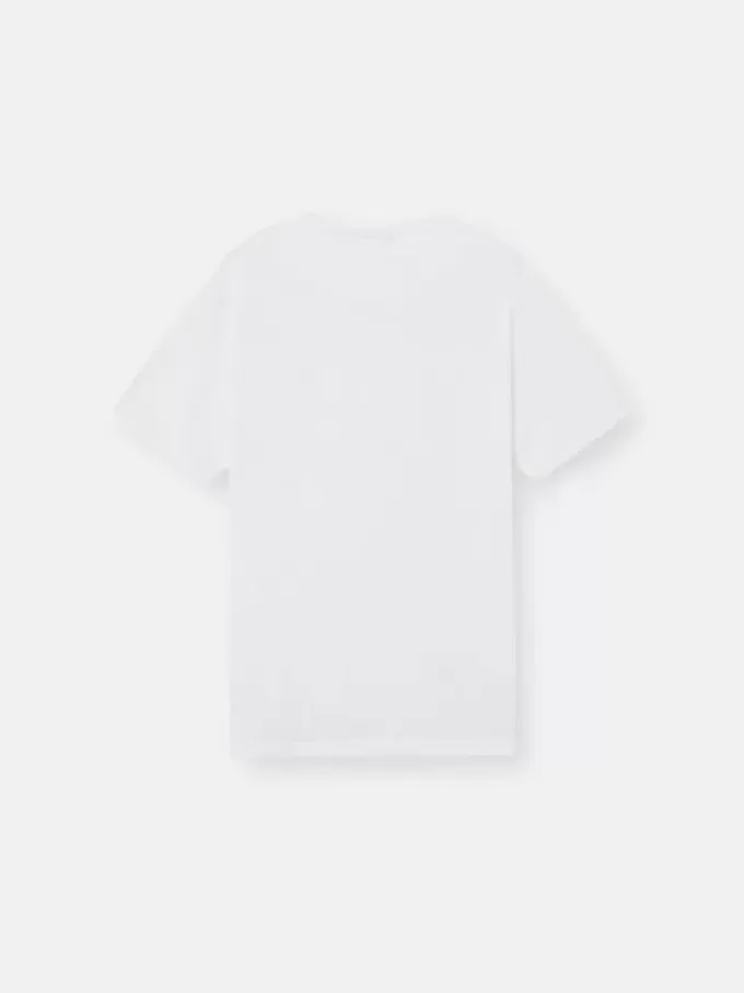 T-shirt slim à manches courtes avec patch Compass T-shirt slim à manches courtes avec patch Compass
