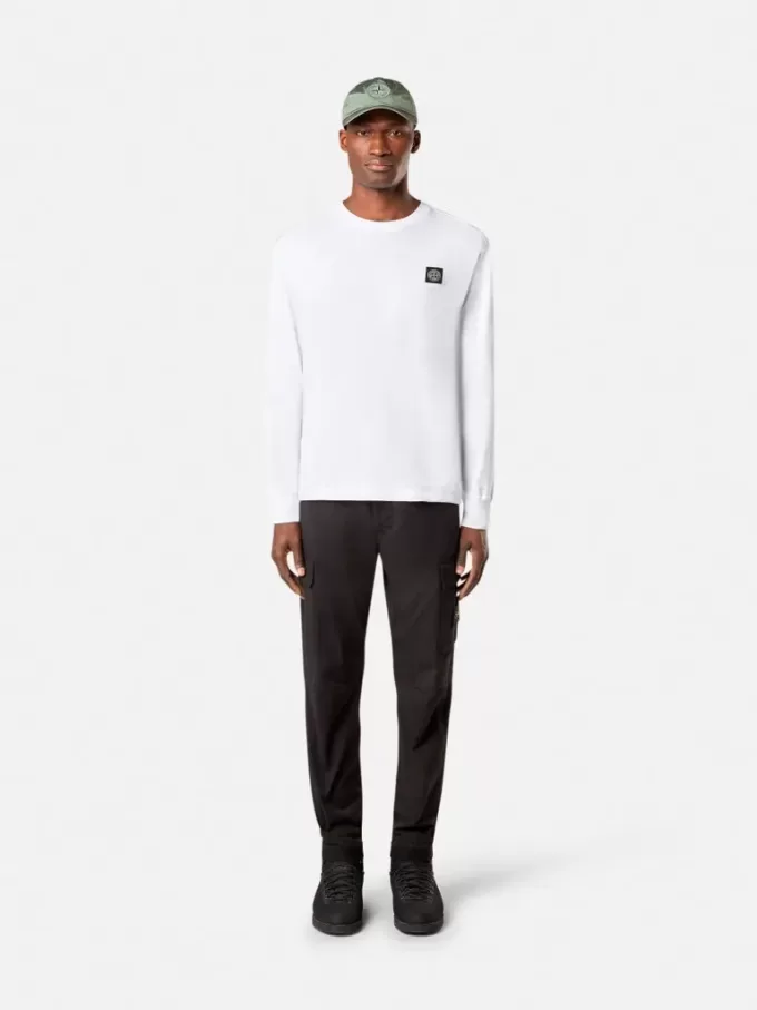 T-shirt slim à manches longues