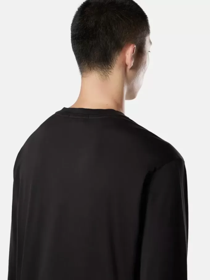 T-shirt slim à manches longues