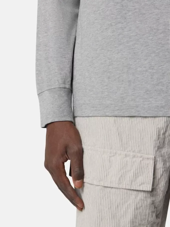 T-shirt slim à manches longues