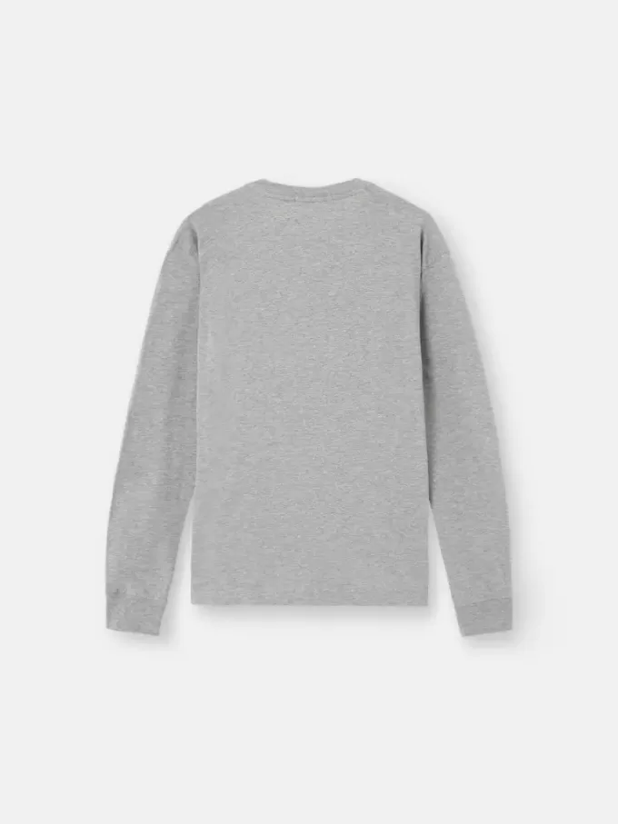 T-shirt slim à manches longues