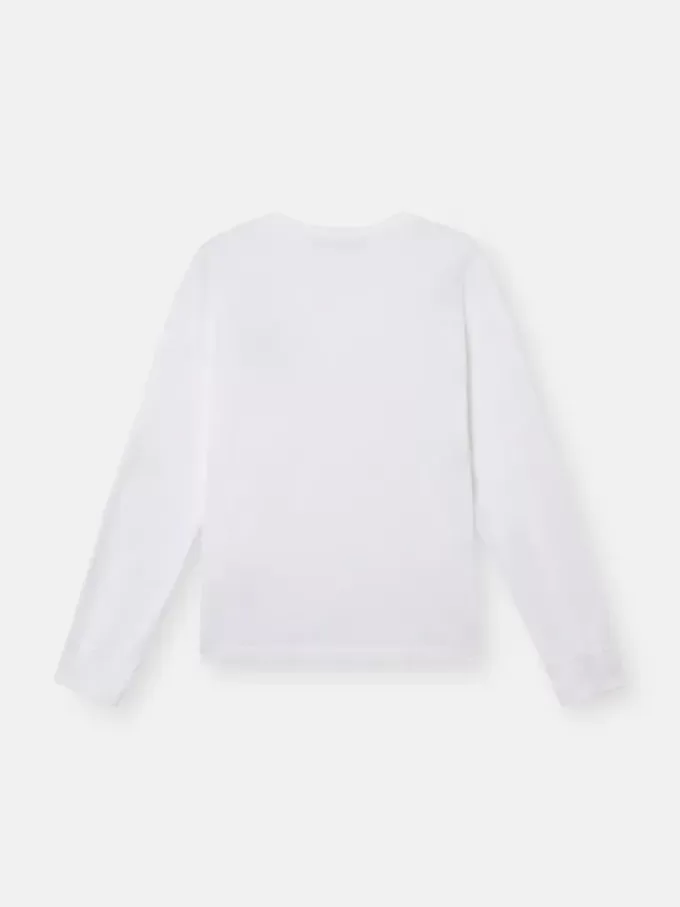 T-shirt slim à manches longues