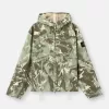 Veste à capuche avec imprimé camouflage et traitement anti-gouttes Veste à capuche avec imprimé camouflage et traitement anti-gouttes