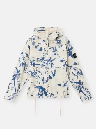 Veste à capuche avec imprimé camouflage et traitement anti-gouttes Veste à capuche avec imprimé camouflage et traitement anti-gouttes