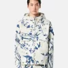 Veste à capuche avec imprimé camouflage et traitement anti-gouttes Veste à capuche avec imprimé camouflage et traitement anti-gouttes