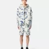 Veste à capuche avec imprimé camouflage et traitement anti-gouttes Veste à capuche avec imprimé camouflage et traitement anti-gouttes