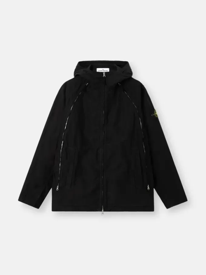 Veste à capuche avec poches anti-chute et zippées Veste à capuche avec poches anti-chute et zippées