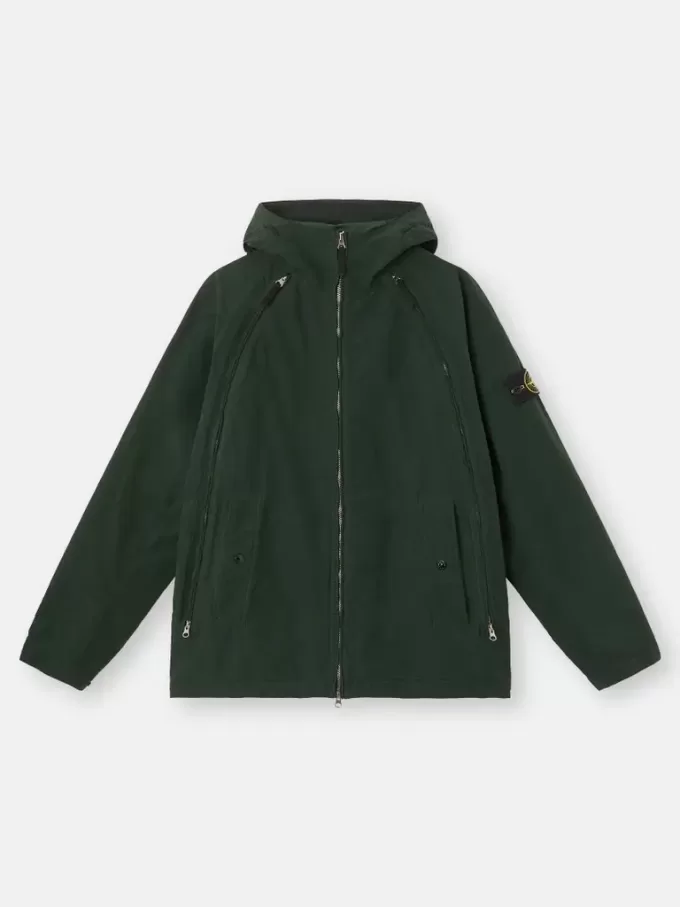 Veste à capuche avec poches anti-chute et zippées Veste à capuche avec poches anti-chute et zippées
