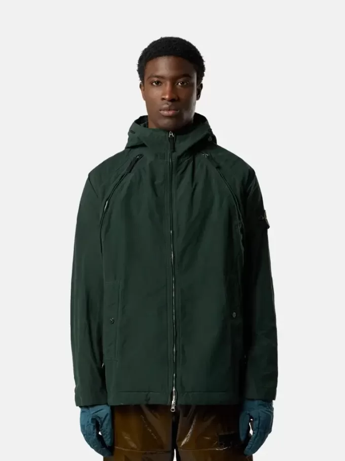 Veste à capuche avec poches anti-chute et zippées Veste à capuche avec poches anti-chute et zippées