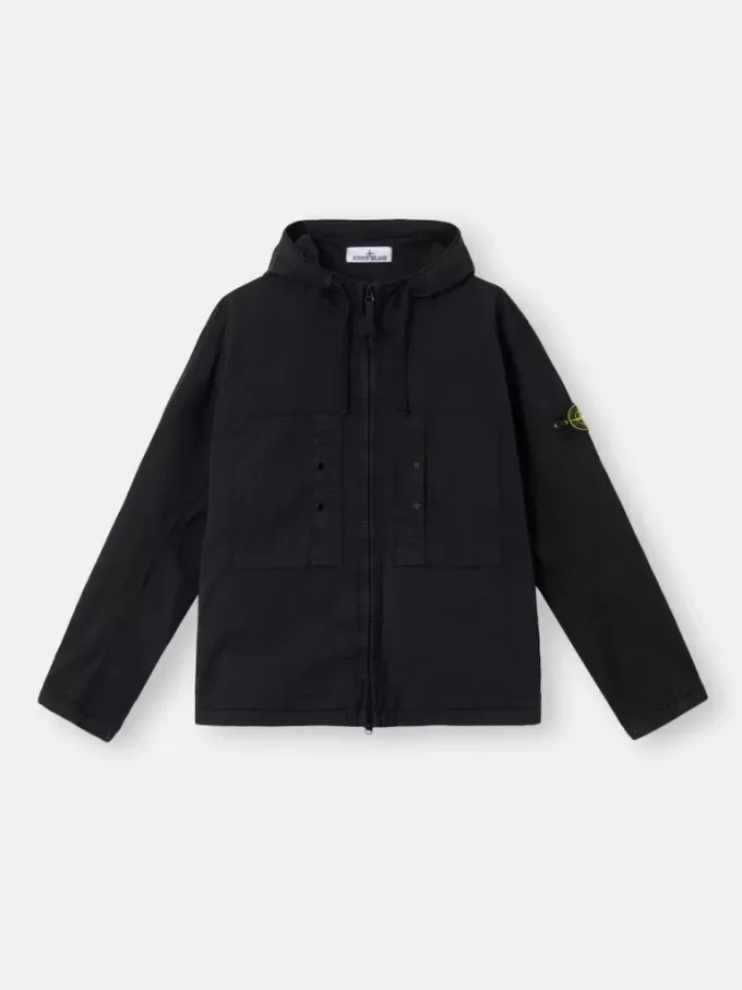 Veste à capuche avec poches poitrine et anti-chute Veste à capuche avec poches poitrine et anti-chute